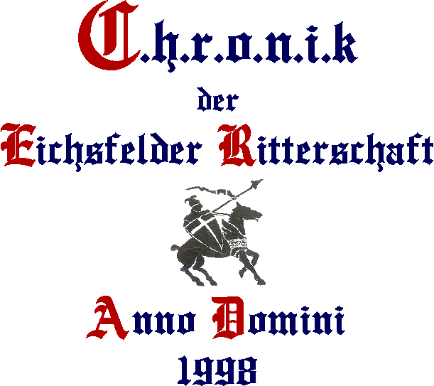 Chronik der Eichsfelder Ritterschaft